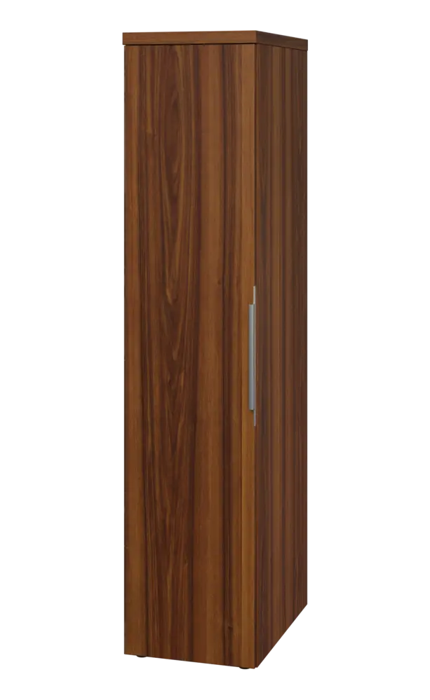 SIST 5 - 42 šatní skříň, 1-dveřová, tyč, levá, 1820x400x600, ořech královský